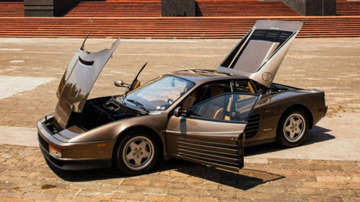 Ferrari Langka Warna Coklat Buatan Tahun 1988 jadi Buruan para Kolektor